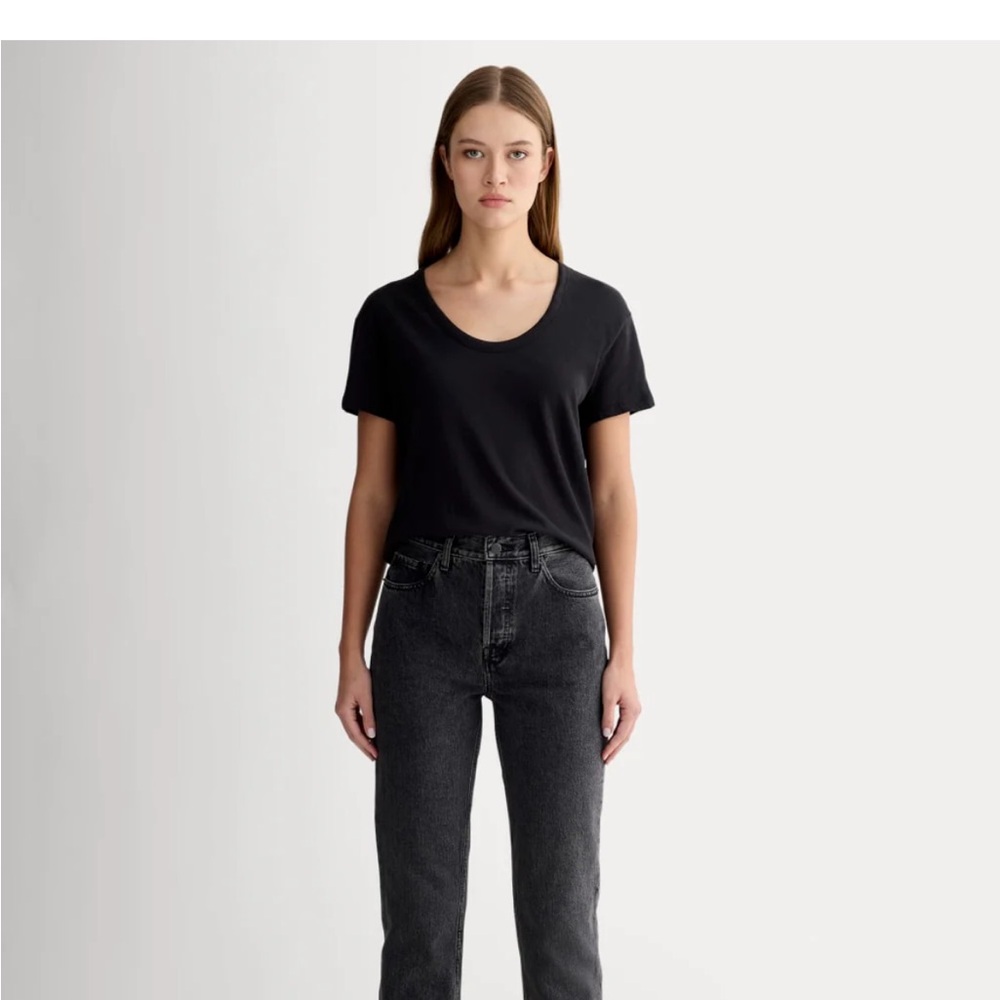 Black Everlane 90s Cheeky Ankle Jean Sz 30
